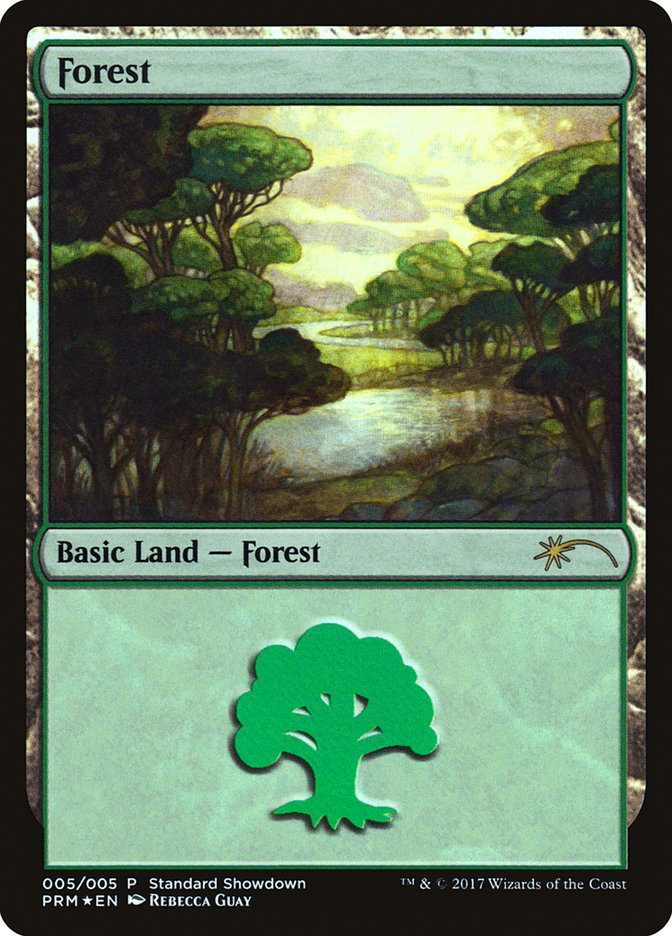 Forest (Rebecca Guay) [Standard Showdown Promos] | Boutique FDB TCG