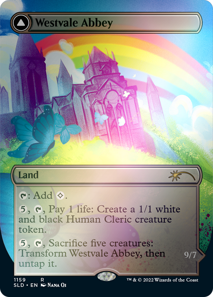 Westvale Abbey // Ormendahl, Profane Prince (Borderless) [Secret Lair: From Cute to Brute] | Boutique FDB TCG