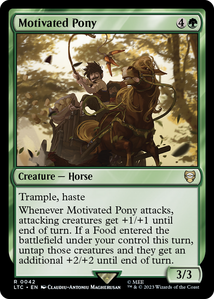 Motivated Pony [The Lord of the Rings: Tales of Middle-Earth Commander] | Boutique FDB TCG