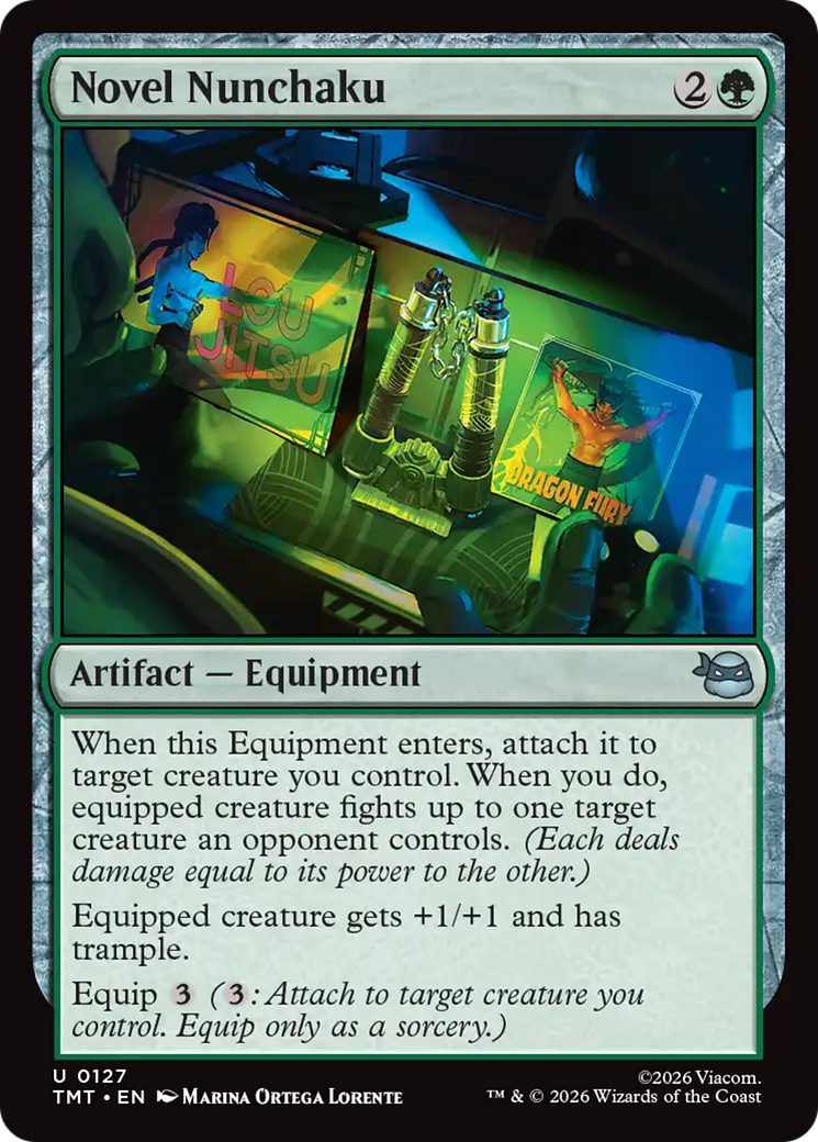 Novel Nunchaku [Teenage Mutant Ninja Turtles] | Boutique FDB TCG
