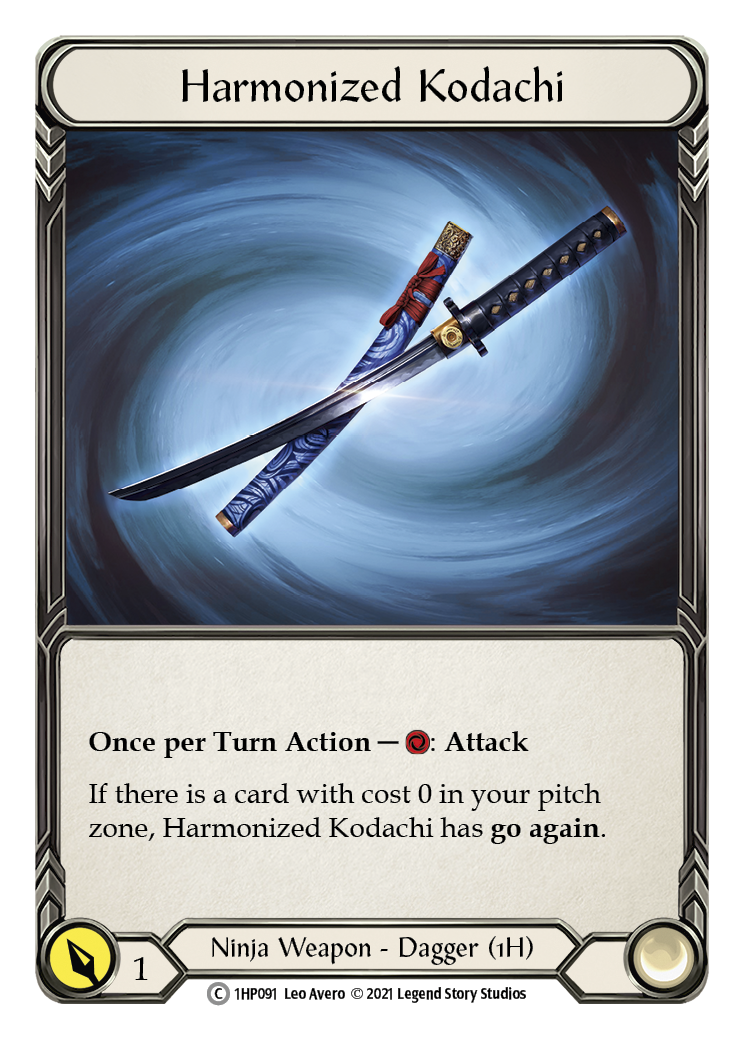 Harmonized Kodachi (Left) [1HP091] (History Pack 1) | Boutique FDB TCG