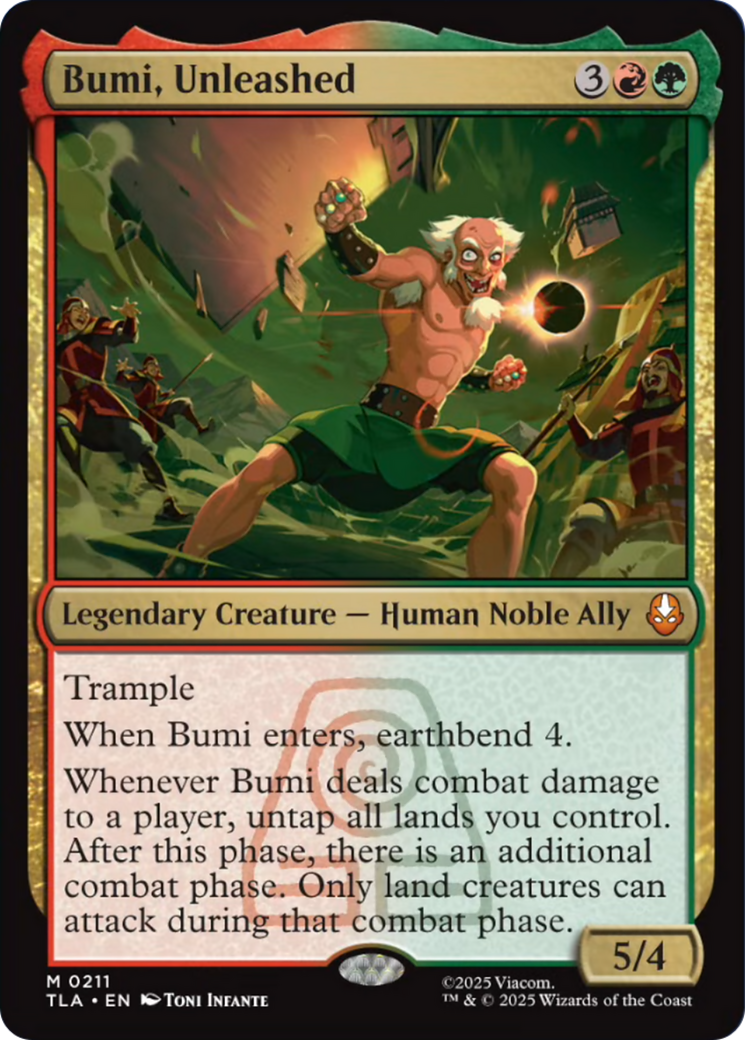 Bumi, Unleashed [Avatar: The Last Airbender] | Boutique FDB TCG
