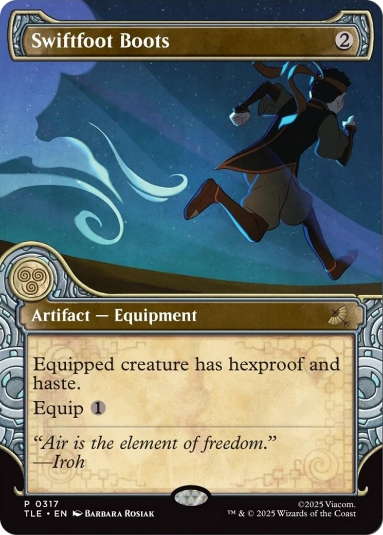 Swiftfoot Boots (Showcase) [Avatar: The Last Airbender: Eternal-Legal] | Boutique FDB TCG