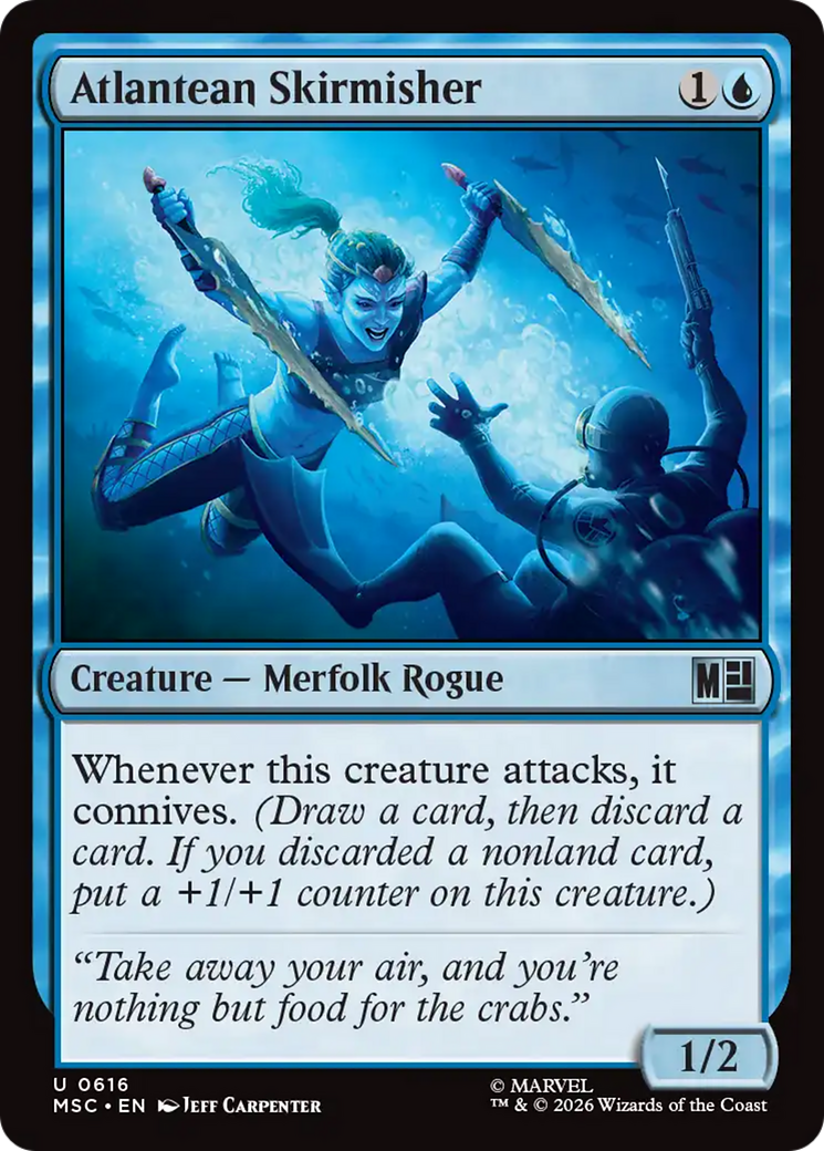 Atlantean Skirmisher [Marvel Super Heroes Commander] | Boutique FDB TCG