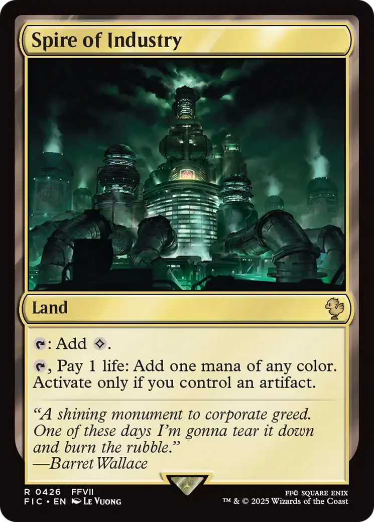 Spire of Industry [FINAL FANTASY Commander] | Boutique FDB TCG