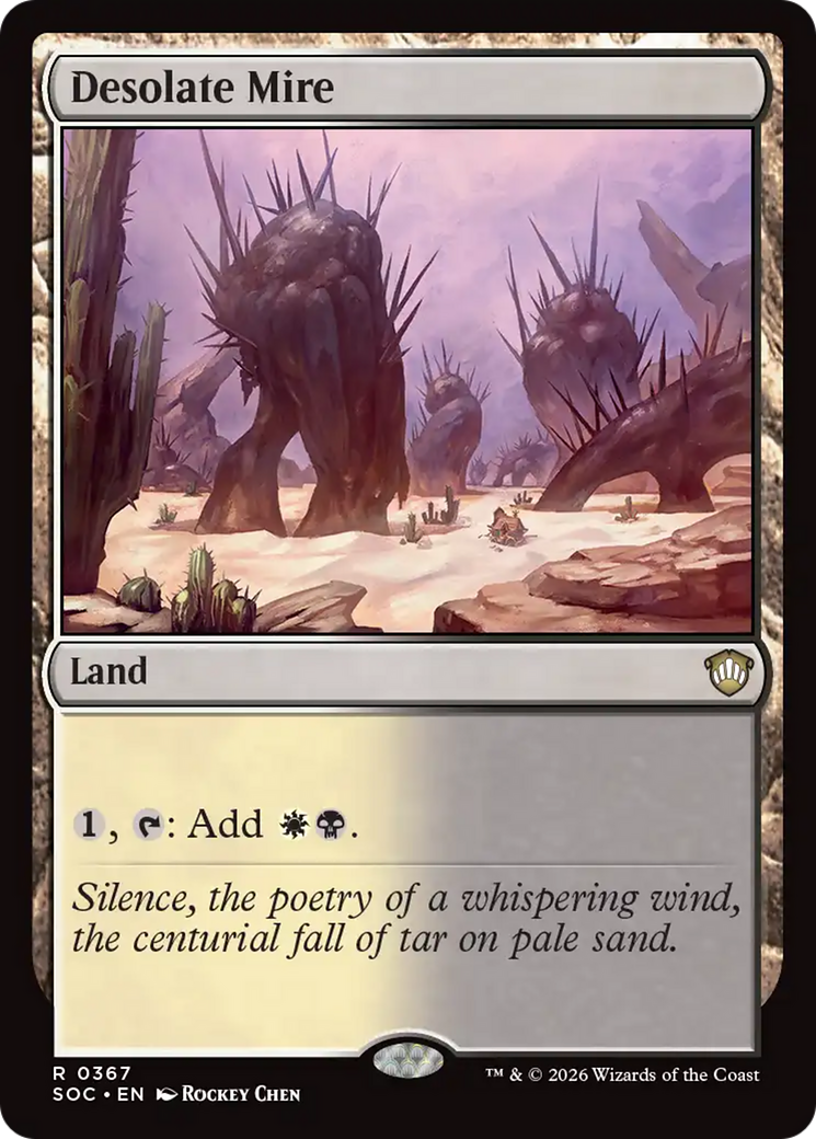 Desolate Mire [Secrets of Strixhaven Commander] | Boutique FDB TCG