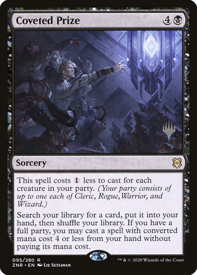 Coveted Prize (Promo Pack) [Zendikar Rising Promos] | Boutique FDB TCG