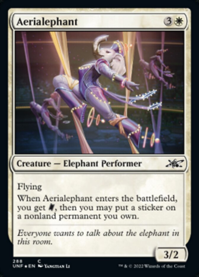 Aerialephant (Galaxy Foil) [Unfinity] | Boutique FDB TCG