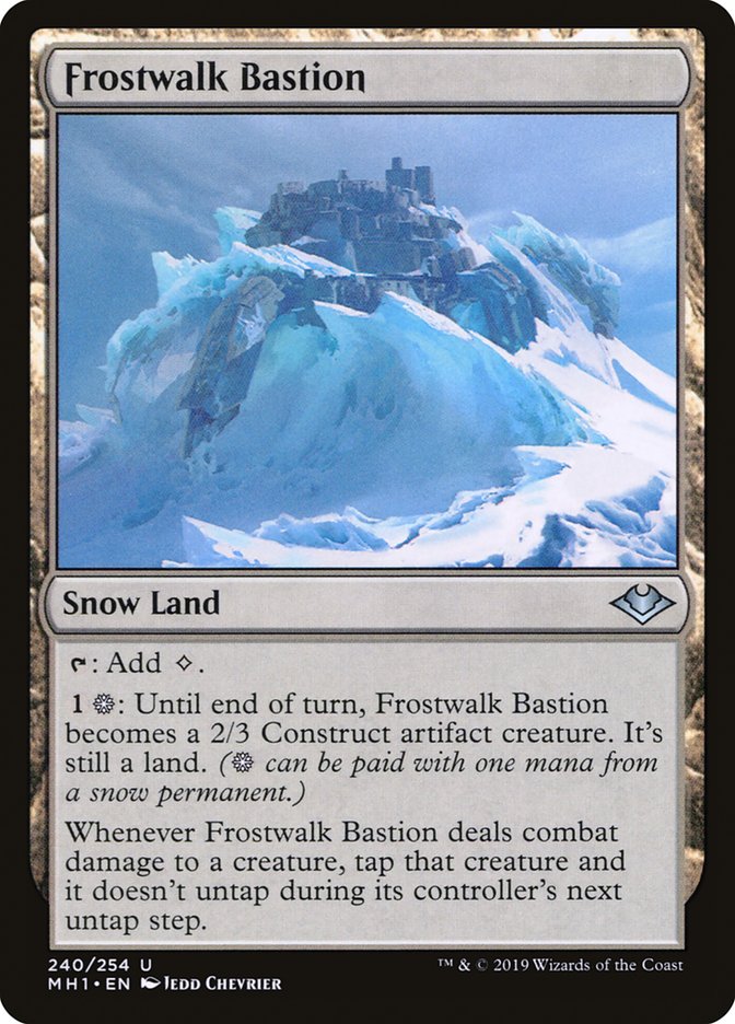 Frostwalk Bastion [Modern Horizons] | Boutique FDB TCG