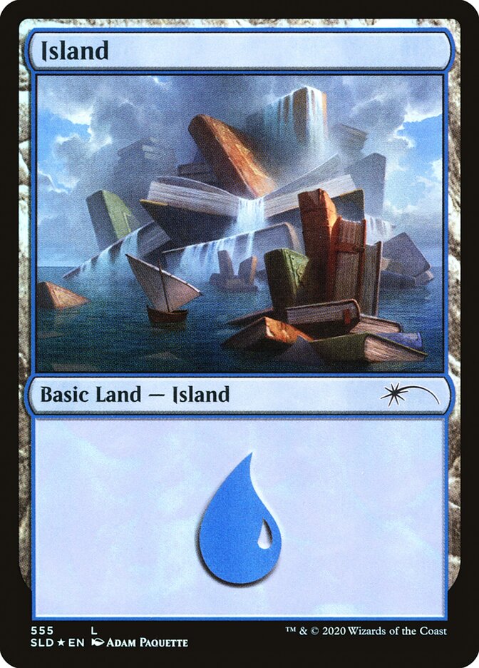 Island (Well Read) (555) [Secret Lair Drop Promos] | Boutique FDB TCG