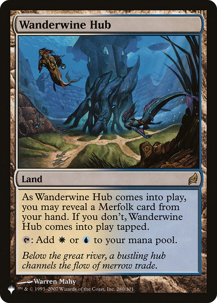 Wanderwine Hub (LRW) [The List] | Boutique FDB TCG