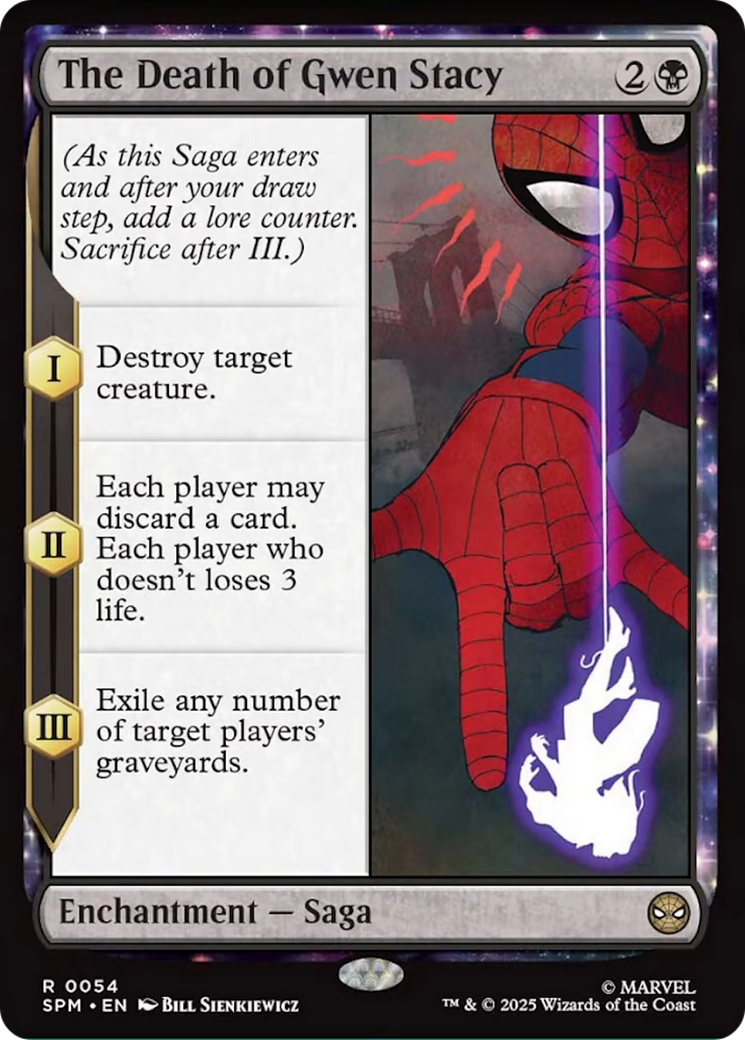 The Death of Gwen Stacy [Marvel's Spider-Man] | Boutique FDB TCG