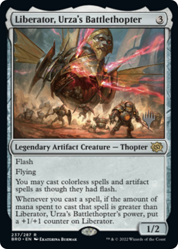 Liberator, Urza's Battlethopter (Promo Pack) [The Brothers' War Promos] | Boutique FDB TCG