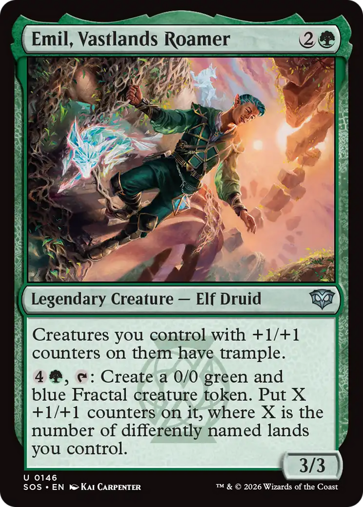 Emil, Vastlands Roamer [Secrets of Strixhaven] | Boutique FDB TCG