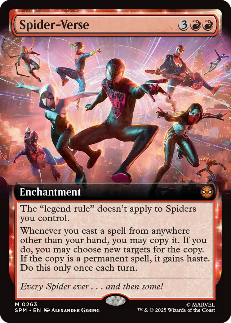Spider-Verse (Extended Art) [Marvel's Spider-Man] | Boutique FDB TCG