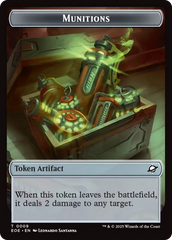 Robot // Munitions Double-Sided Token [Edge of Eternities Tokens] | Boutique FDB TCG