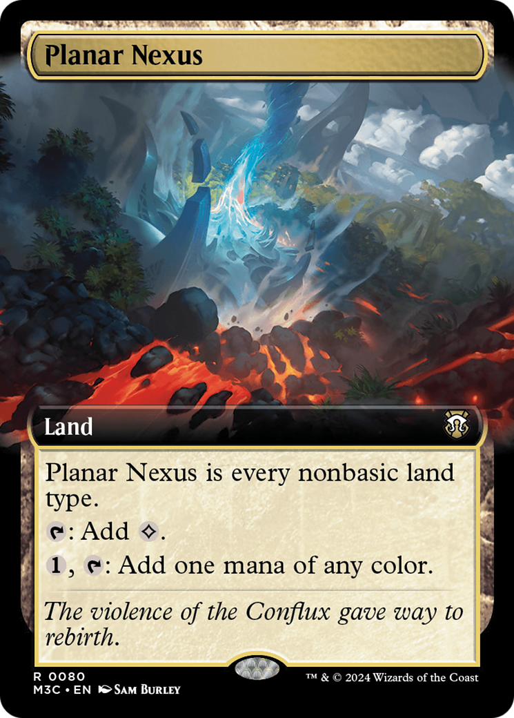 Planar Nexus (Extended Art) [Modern Horizons 3 Commander] | Boutique FDB TCG