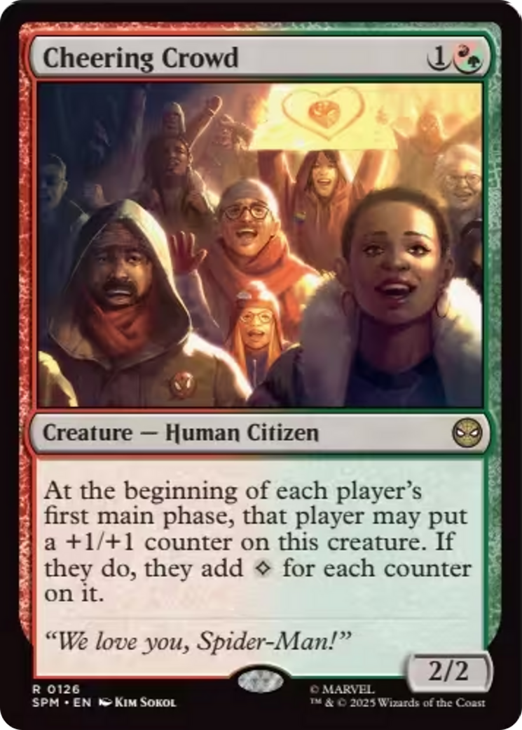 Cheering Crowd [Marvel's Spider-Man] | Boutique FDB TCG