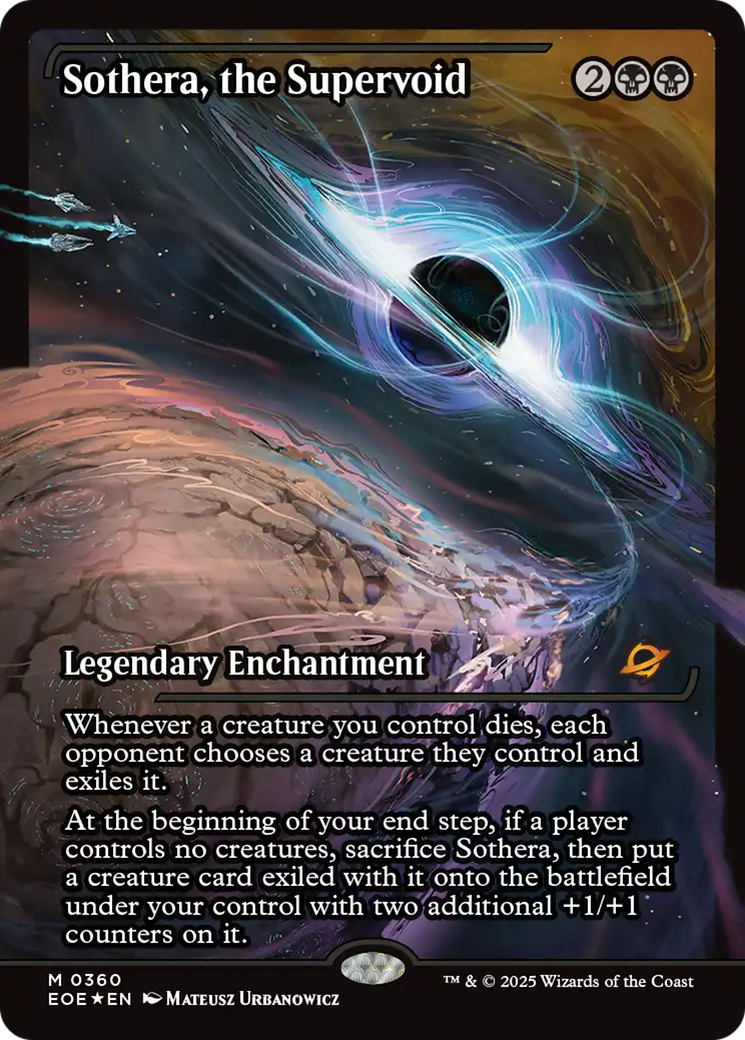 Sothera, the Supervoid (Showcase) [Edge of Eternities] | Boutique FDB TCG