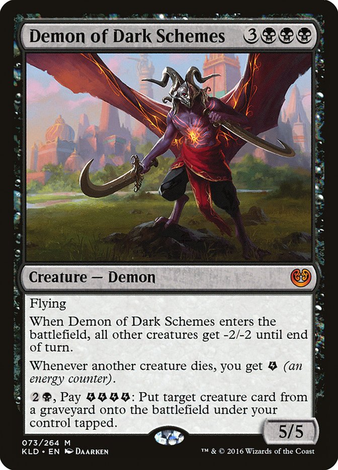 Demon of Dark Schemes [Kaladesh] | Boutique FDB TCG