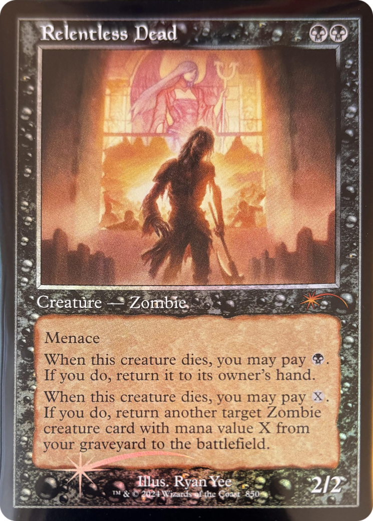 Relentless Dead (Retro Frame) [Secret Lair Drop Series] | Boutique FDB TCG