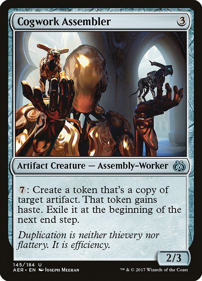 Cogwork Assembler [Aether Revolt] | Boutique FDB TCG