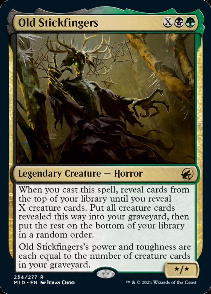 Old Stickfingers [Innistrad: Midnight Hunt] | Boutique FDB TCG