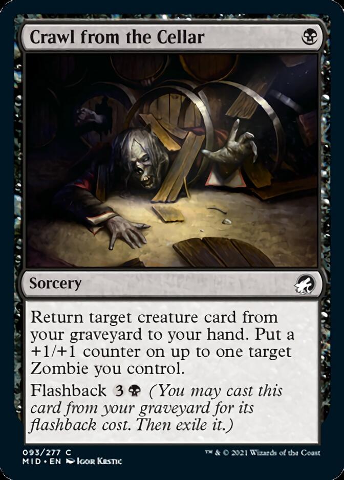 Crawl from the Cellar [Innistrad: Midnight Hunt] | Boutique FDB TCG