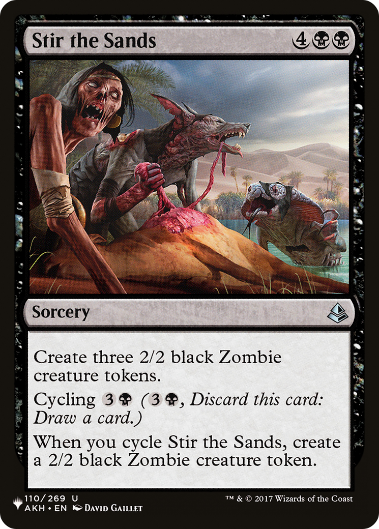 Stir the Sands [The List] | Boutique FDB TCG