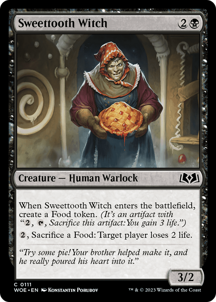 Sweettooth Witch [Wilds of Eldraine] | Boutique FDB TCG