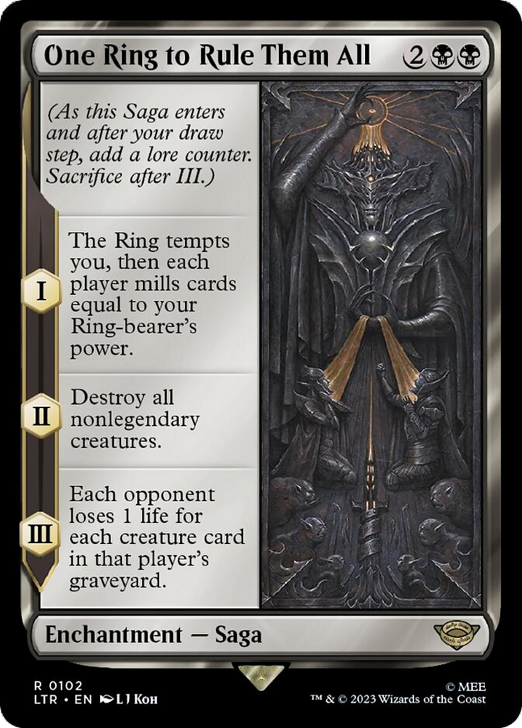 One Ring to Rule Them All [The Lord of the Rings: Tales of Middle-Earth] | Boutique FDB TCG