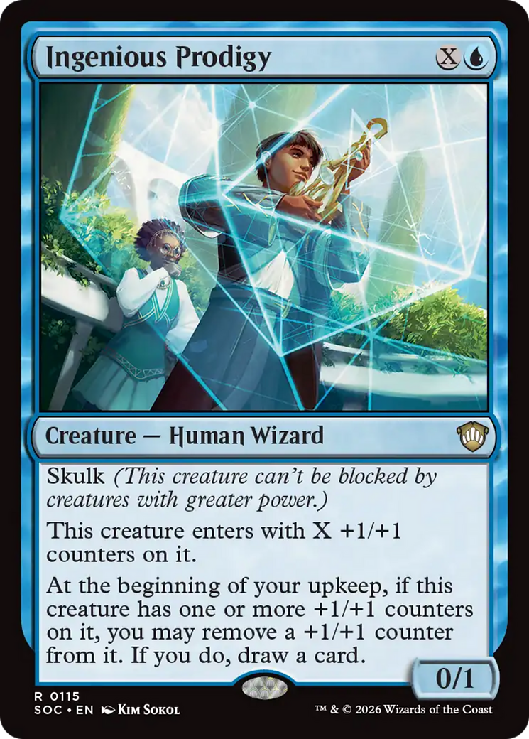 Ingenious Prodigy [Secrets of Strixhaven Commander] | Boutique FDB TCG