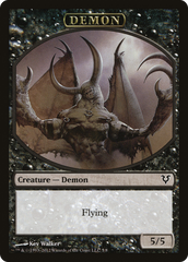 Angel // Demon Double-Sided Token [Avacyn Restored Tokens] | Boutique FDB TCG