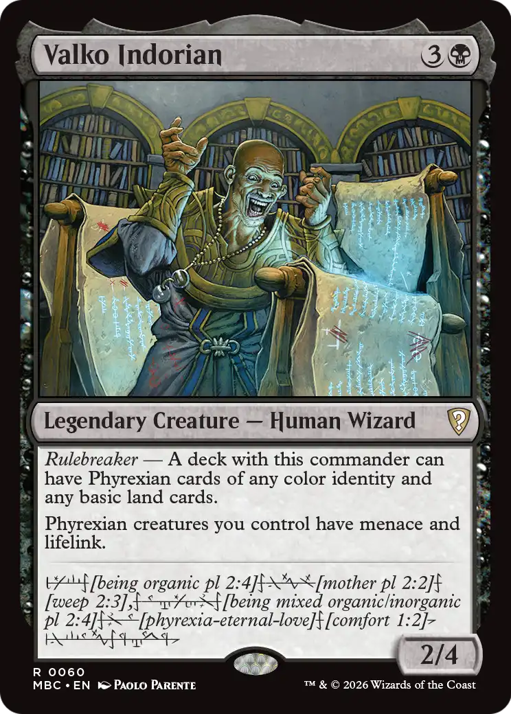 Valko Indorian [Mystery Booster: Commander Edition] | Boutique FDB TCG