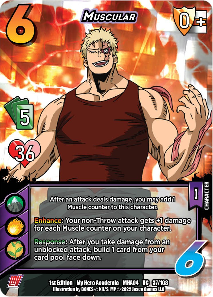 Muscular [League of Villains] | Boutique FDB TCG