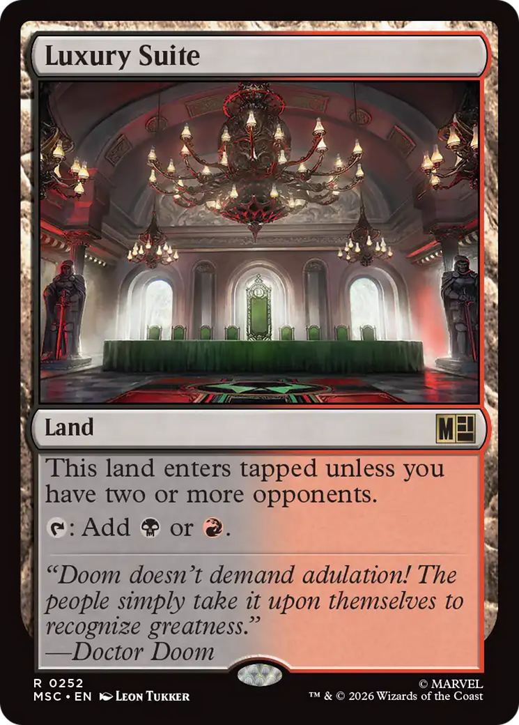 Luxury Suite [Marvel Super Heroes Commander] | Boutique FDB TCG