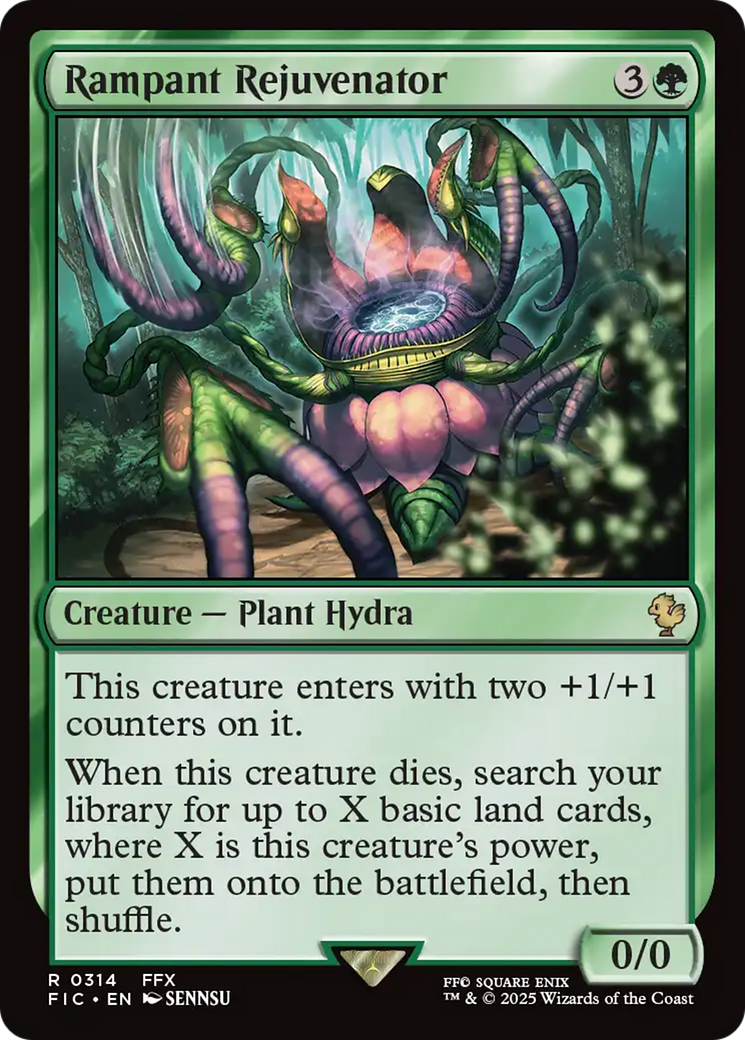 Rampant Rejuvenator [FINAL FANTASY Commander] | Boutique FDB TCG