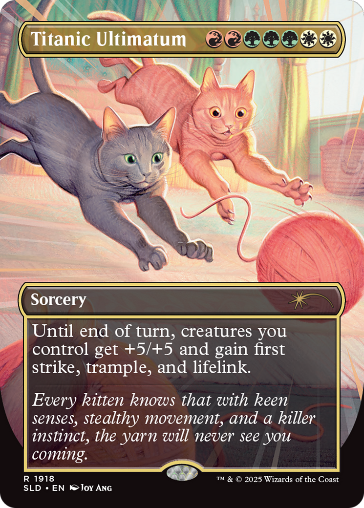Titanic Ultimatum (1918) (Rainbow Foil) [Secret Lair Drop Series] | Boutique FDB TCG