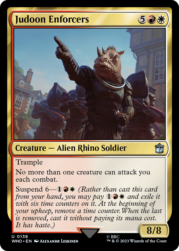 Judoon Enforcers [Doctor Who] | Boutique FDB TCG