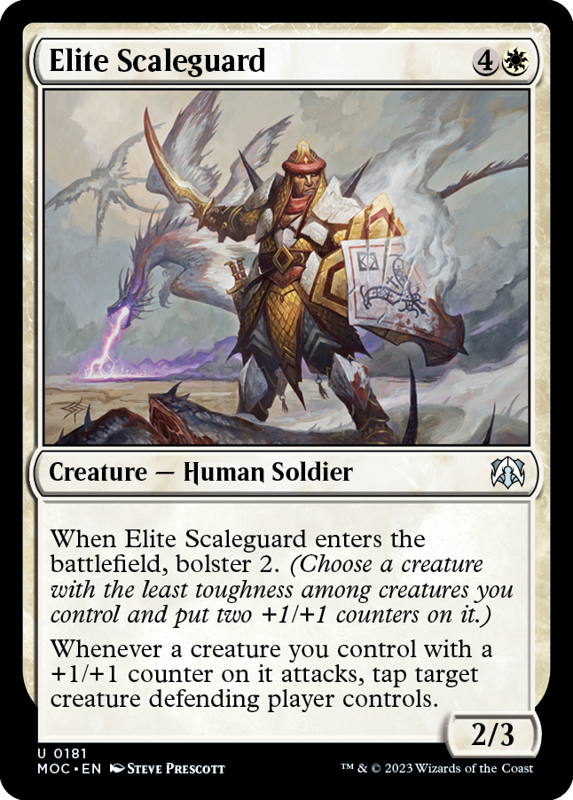 Elite Scaleguard [March of the Machine Commander] | Boutique FDB TCG