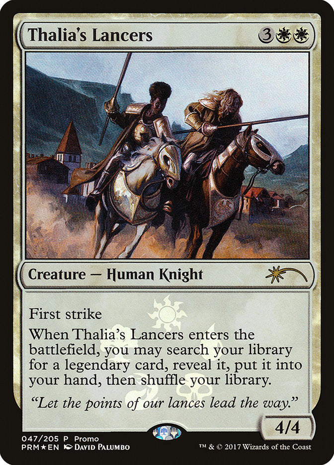Thalia's Lancers [Resale Promos] | Boutique FDB TCG