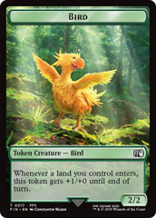 Bird (0017) // Wizard (0015) Double-Sided Token [FINAL FANTASY Tokens] | Boutique FDB TCG