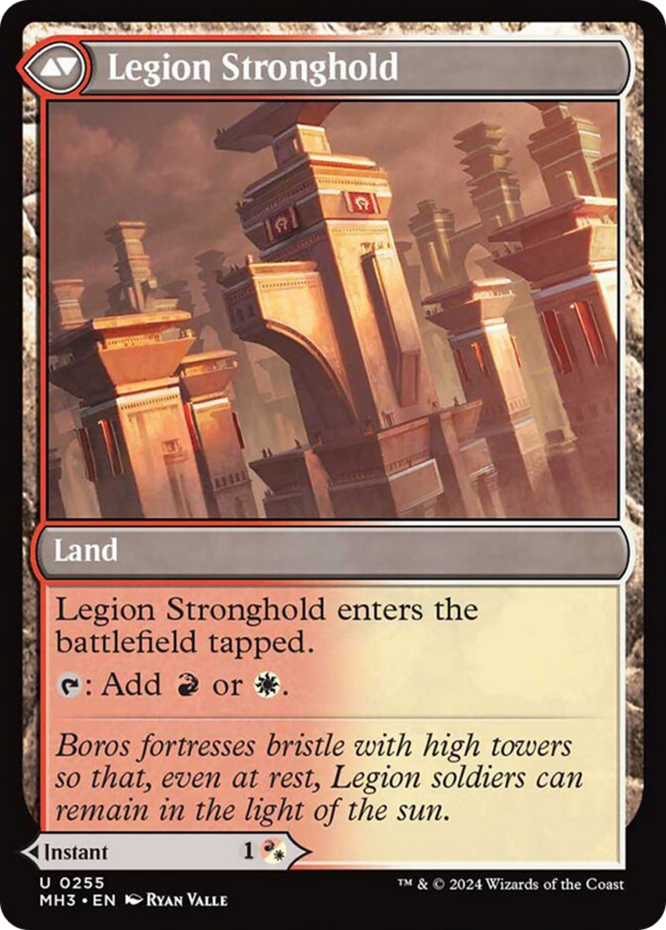 Legion Leadership // Legion Stronghold [Modern Horizons 3] | Boutique FDB TCG