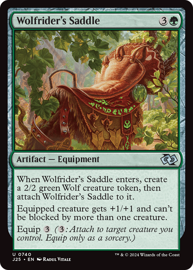 Wolfrider's Saddle [Foundations Jumpstart] | Boutique FDB TCG