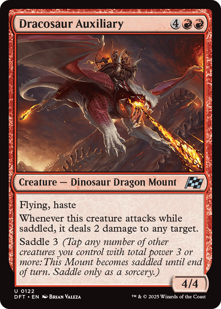 Dracosaur Auxiliary [Aetherdrift] | Boutique FDB TCG