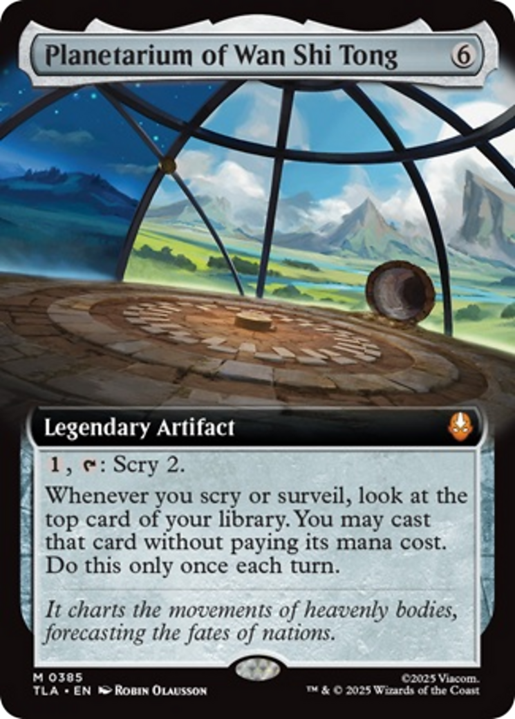 Planetarium of Wan Shi Tong (Extended Art) [Avatar: The Last Airbender] | Boutique FDB TCG