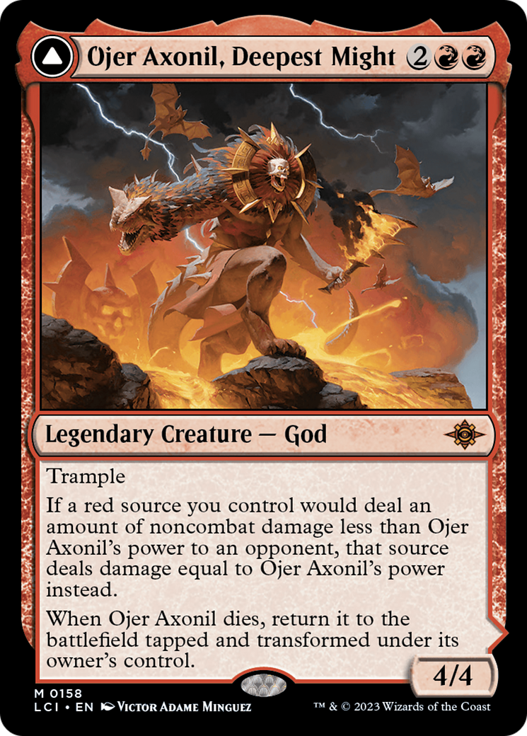 Ojer Axonil, Deepest Might // Temple of Power [The Lost Caverns of Ixalan] | Boutique FDB TCG