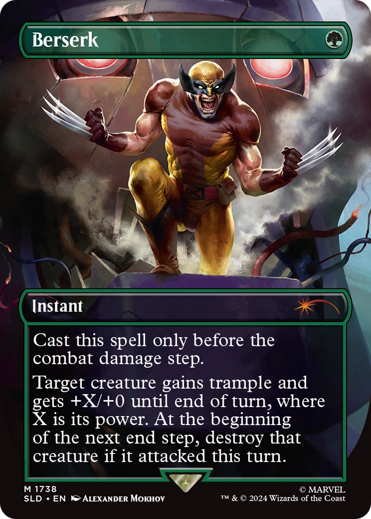 Berserk (1738) (Rainbow Foil) [Secret Lair Drop Series] | Boutique FDB TCG