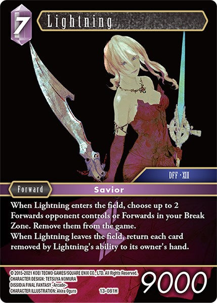 Lightning [Opus XIII: Crystal Radiance] | Boutique FDB TCG