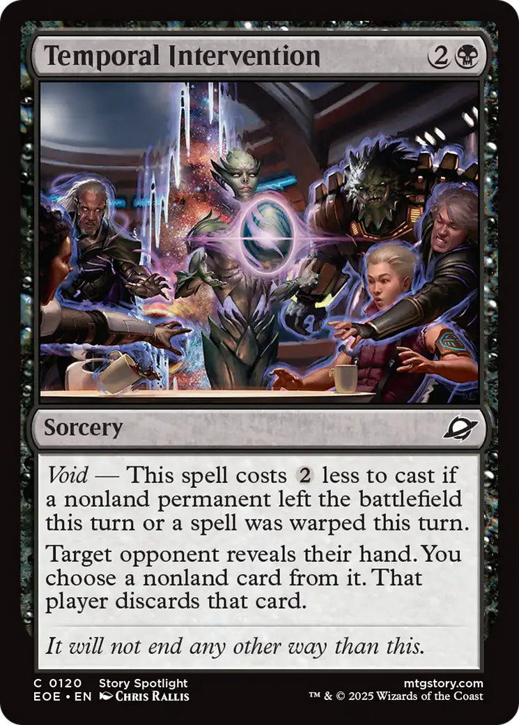 Temporal Intervention [Edge of Eternities] | Boutique FDB TCG